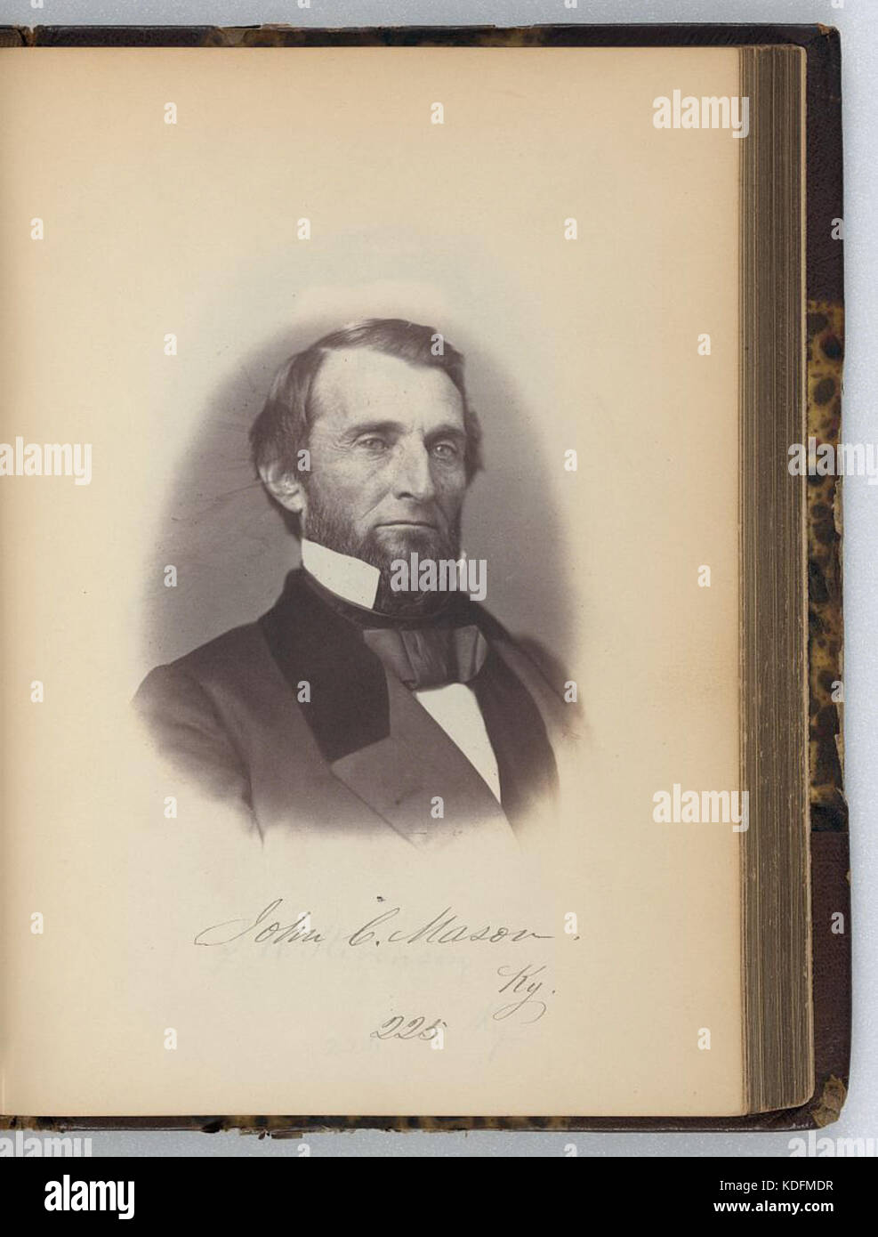 John C. Mason, Representative from Kentucky Stock Photo Alamy