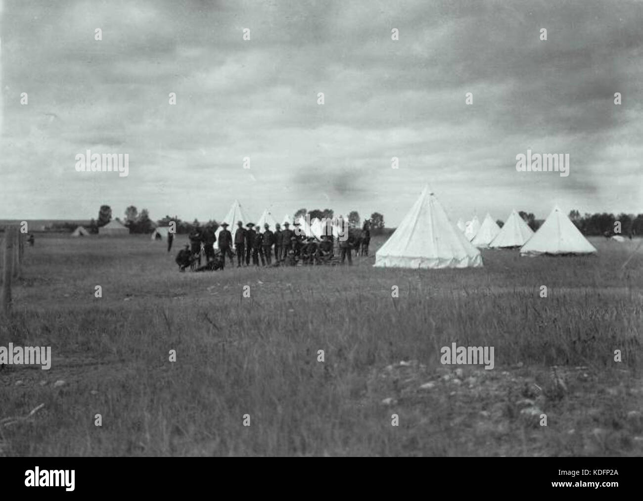 North West Mounted Police 1903 Stock Photo Alamy