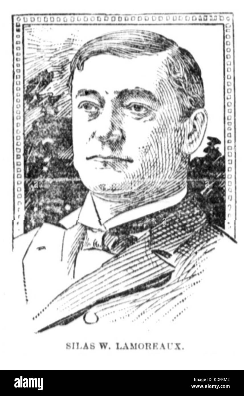 Silas W. Lamoreaux 1897 Stock Photo Alamy
