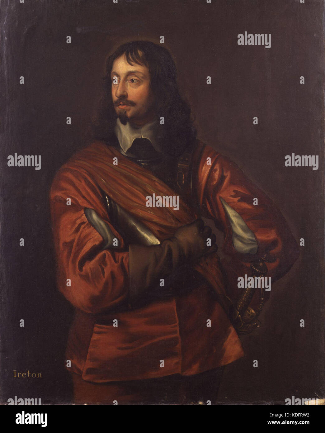 Sir John Mennes from NPG Stock Photo Alamy