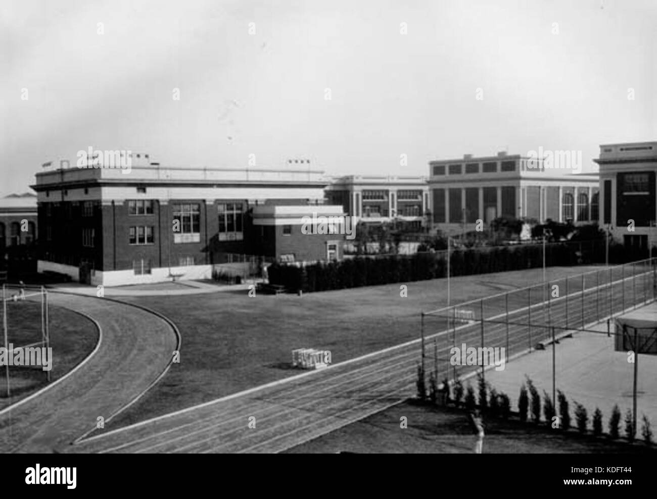 Jefferson High rear 00026113 1920 Stock Photo Alamy