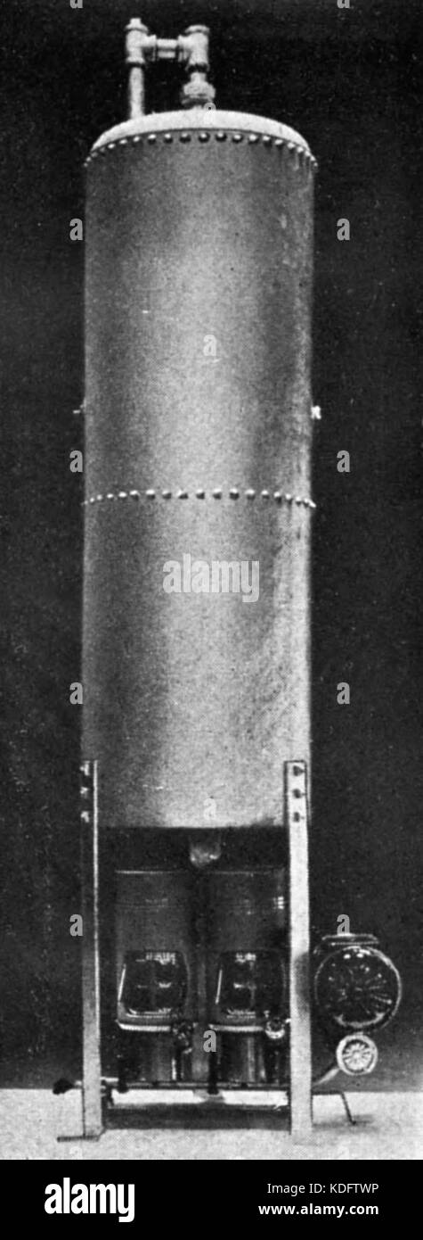 Kerosene water heater, 1917 Stock Photo - Alamy