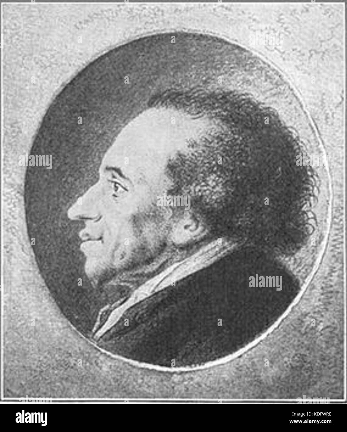 Mendelssohn Chodowiecki Stock Photo