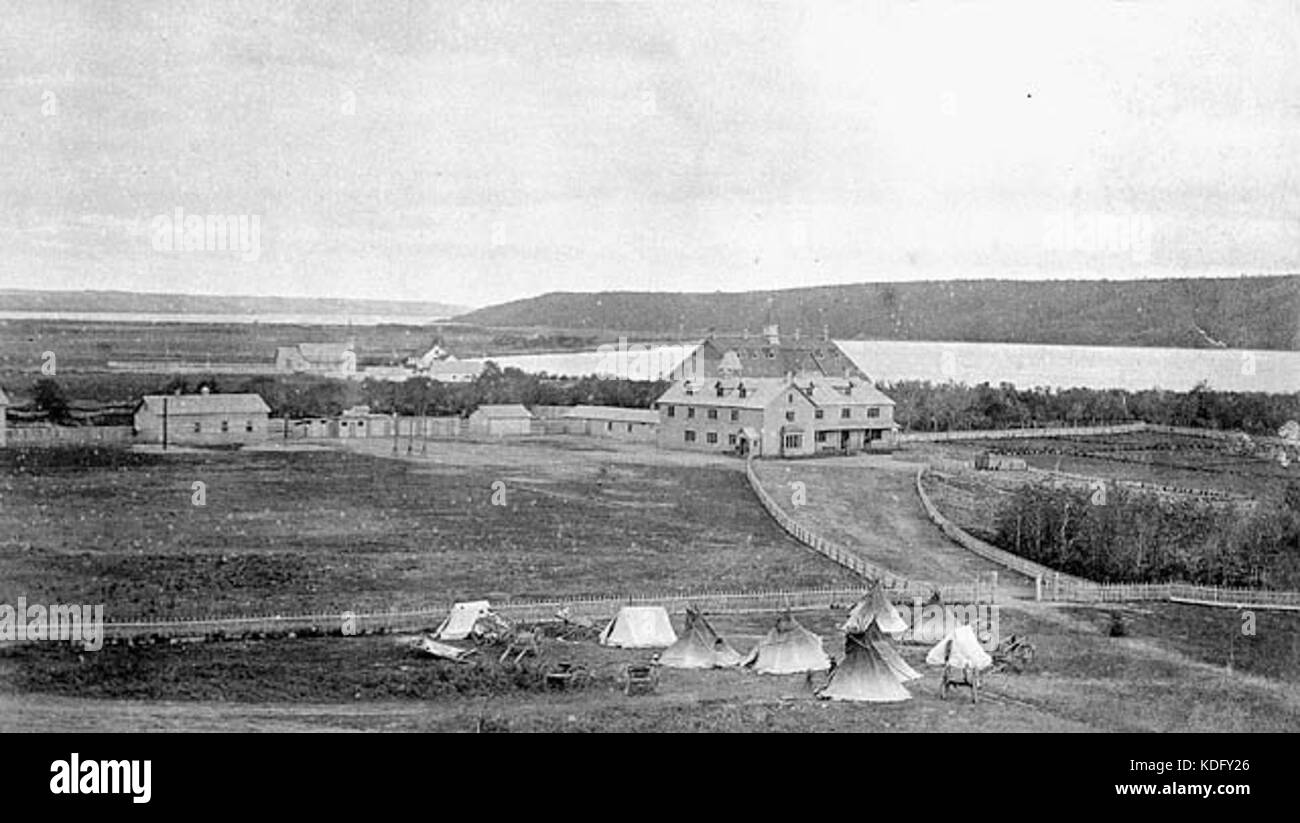 Quappelle indian school sask Stock Photo Alamy