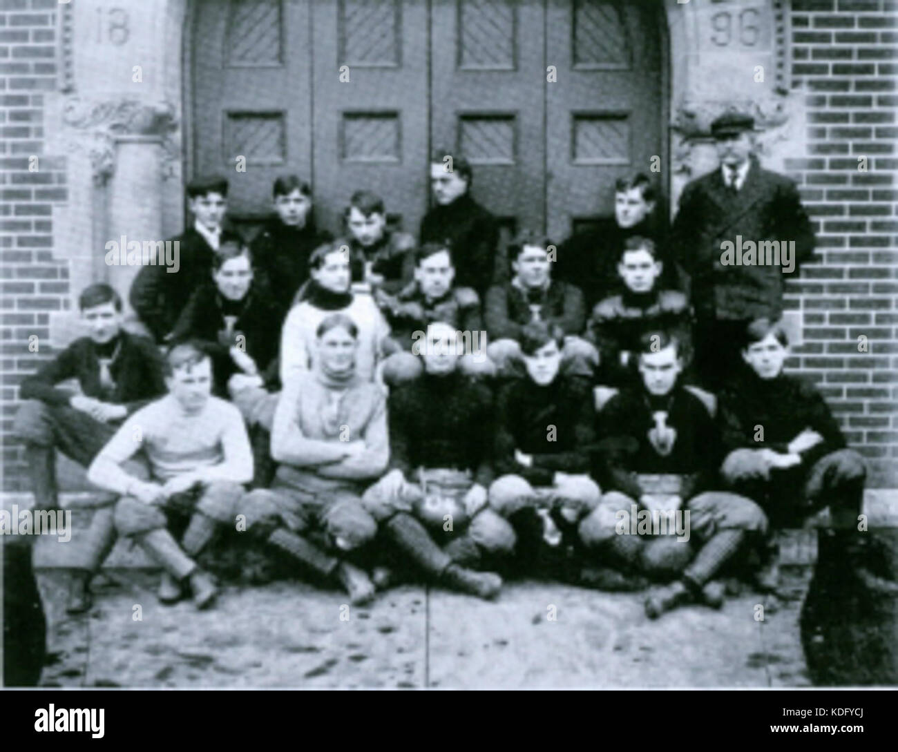 Miami U. 1904 football team Stock Photo Alamy
