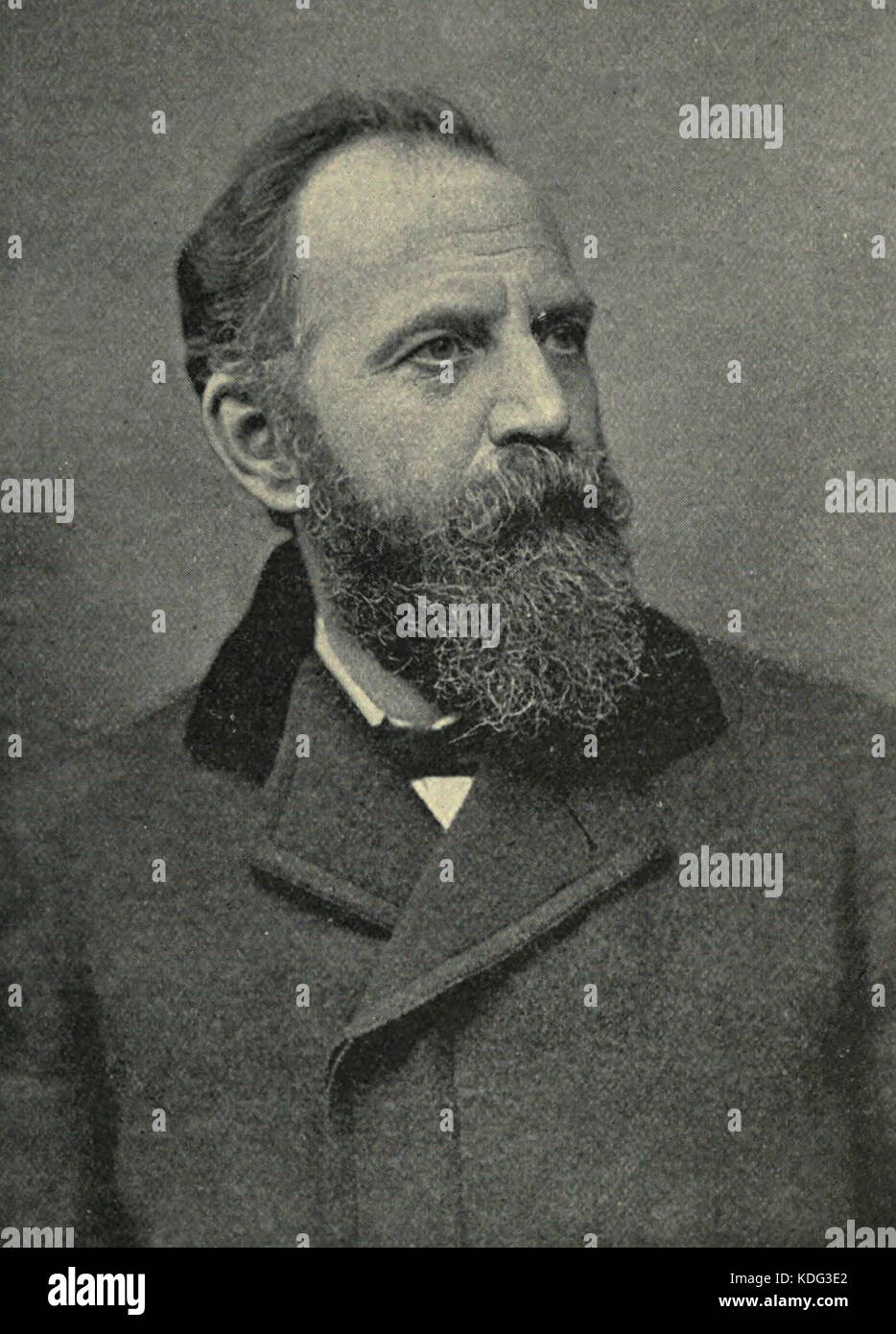 Portrait of William Thomas Stead Stock Photo Alamy