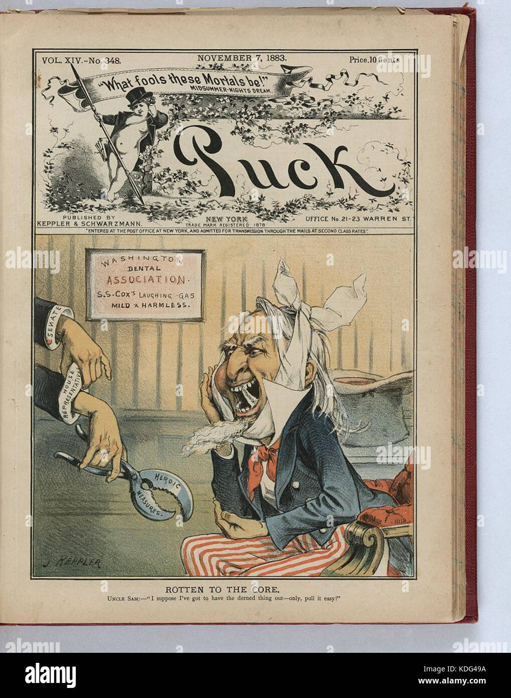 This image, titled 'Rotten to the Core,' depicts the deterioration of ...