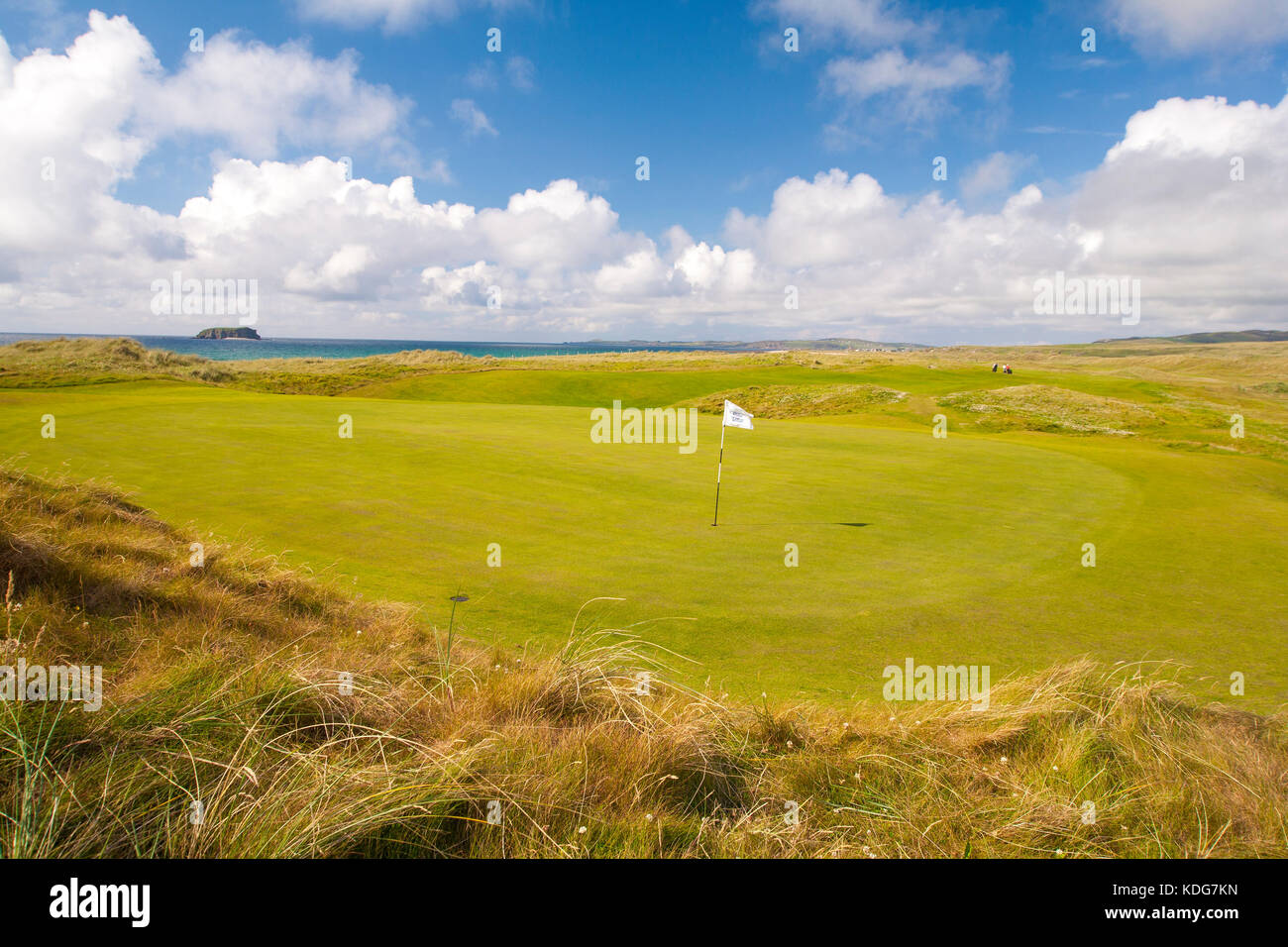 Ballyliffin Golf Course, Donegal, Ireland, host of the 2018 Irish Open Stock Photo