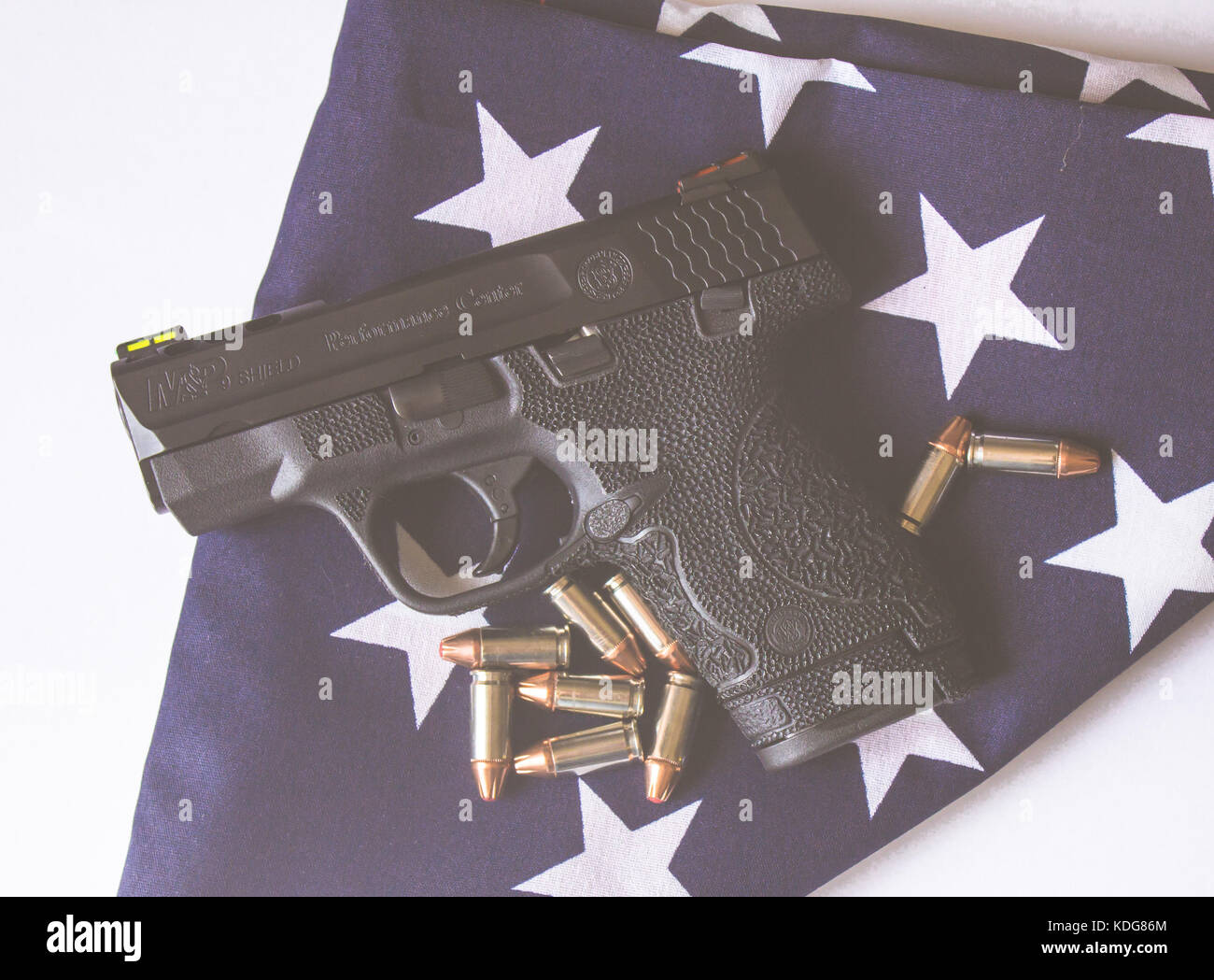 Gun issues and firearm laws with M&P Shield handgun firearm for concealed carry self defense and