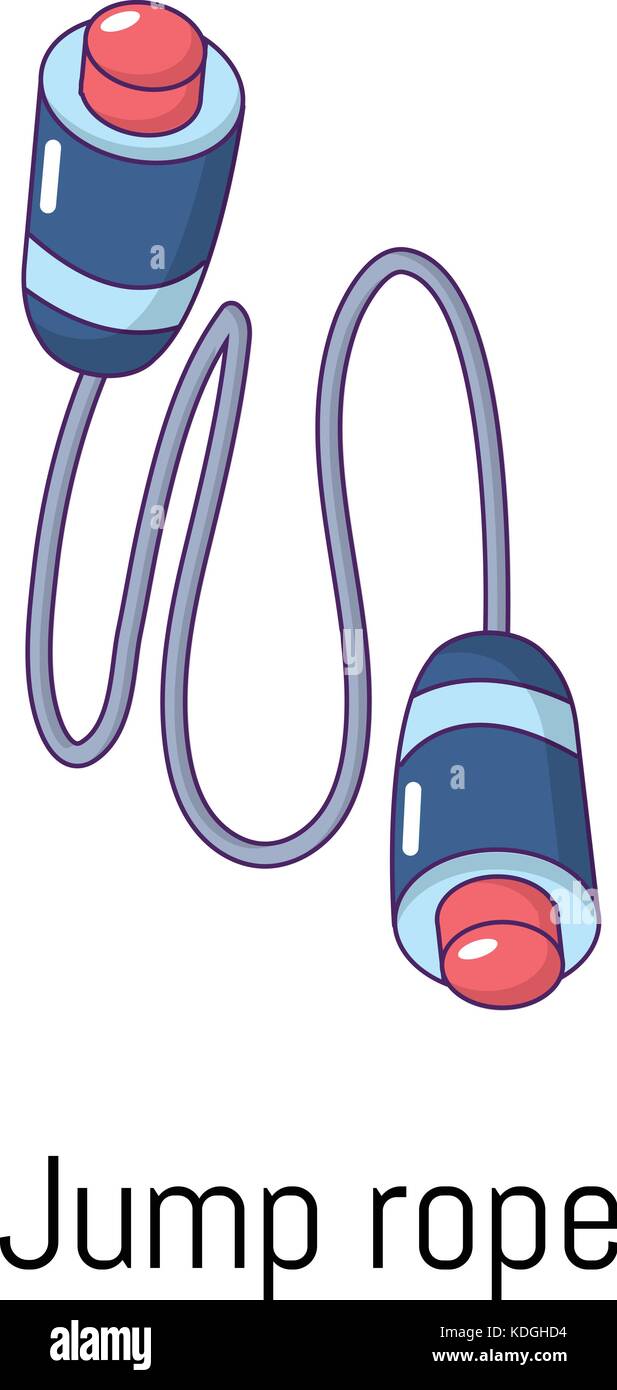 Jump rope icon, cartoon style Stock Vector Image & Art - Alamy