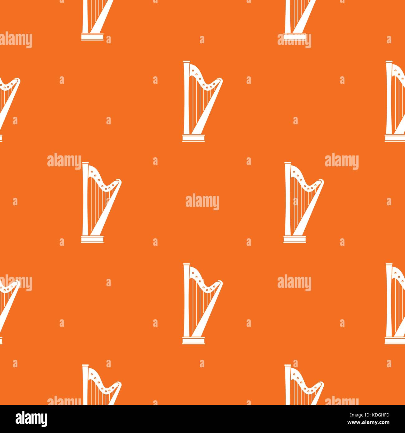 Harp pattern seamless Stock Vector Image & Art - Alamy