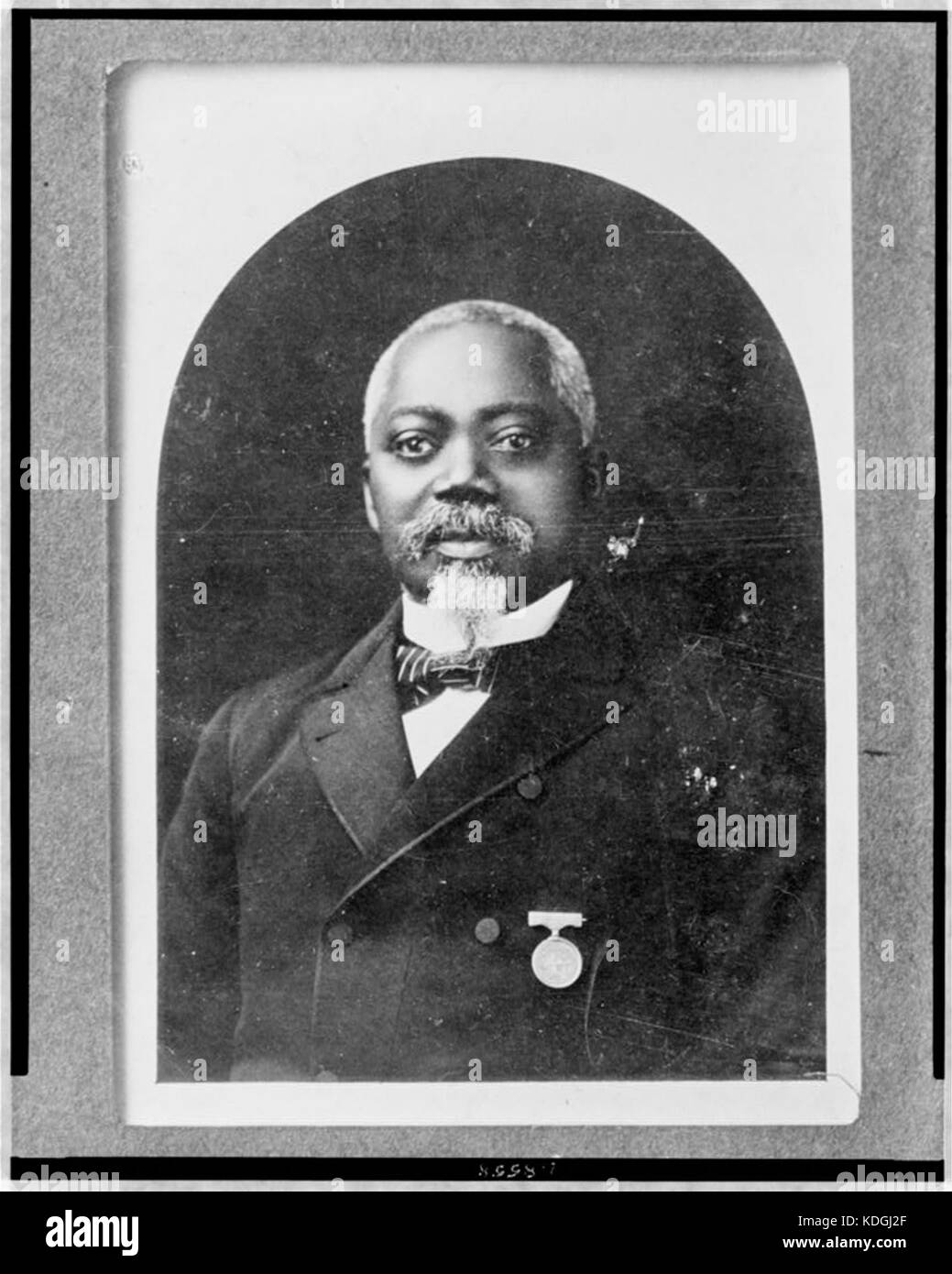 Sgt. William Carney, head and shoulders portrait, facing front LCCN97506080 Stock Photo