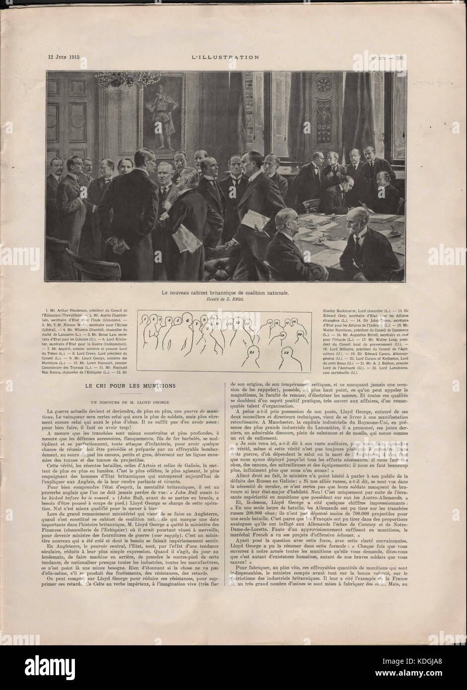 This image is from the French periodical 'L'Illustration,' dated June ...