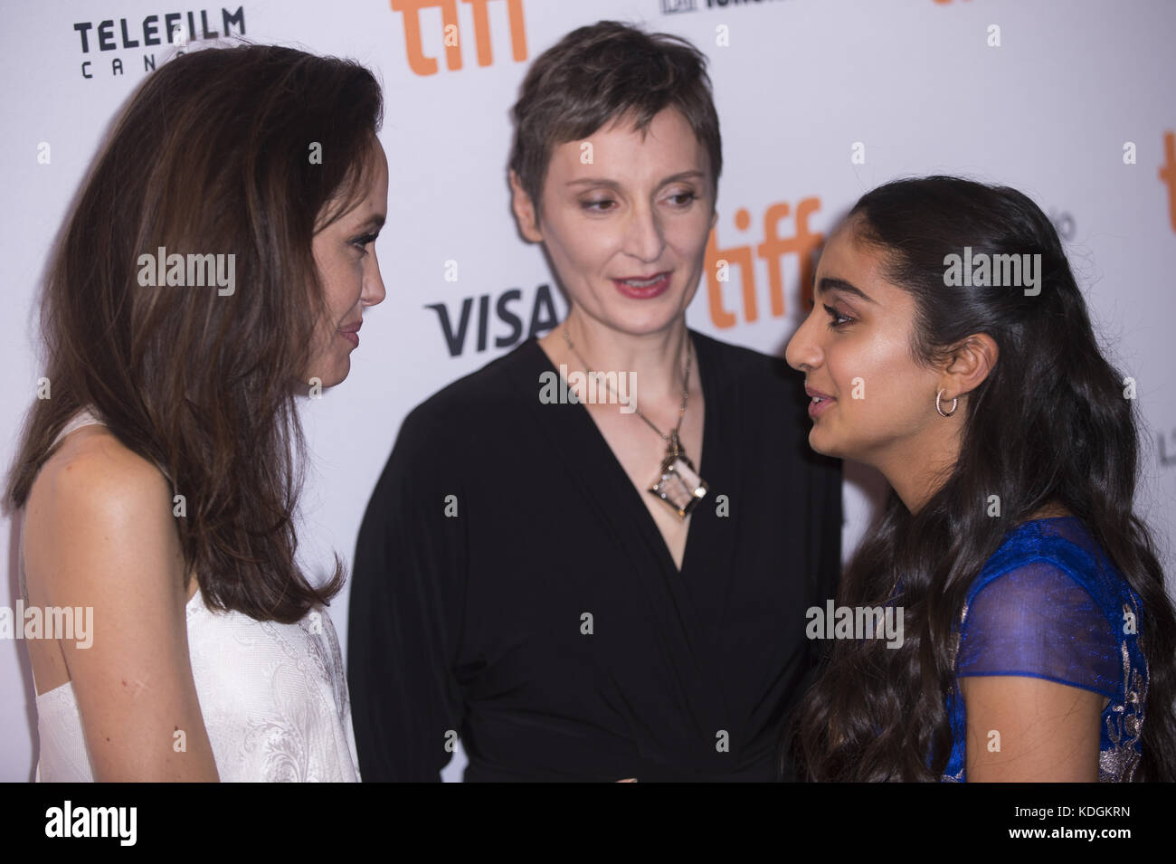 Directors and actors attend the premiere for "Breadwinner" at the 42nd