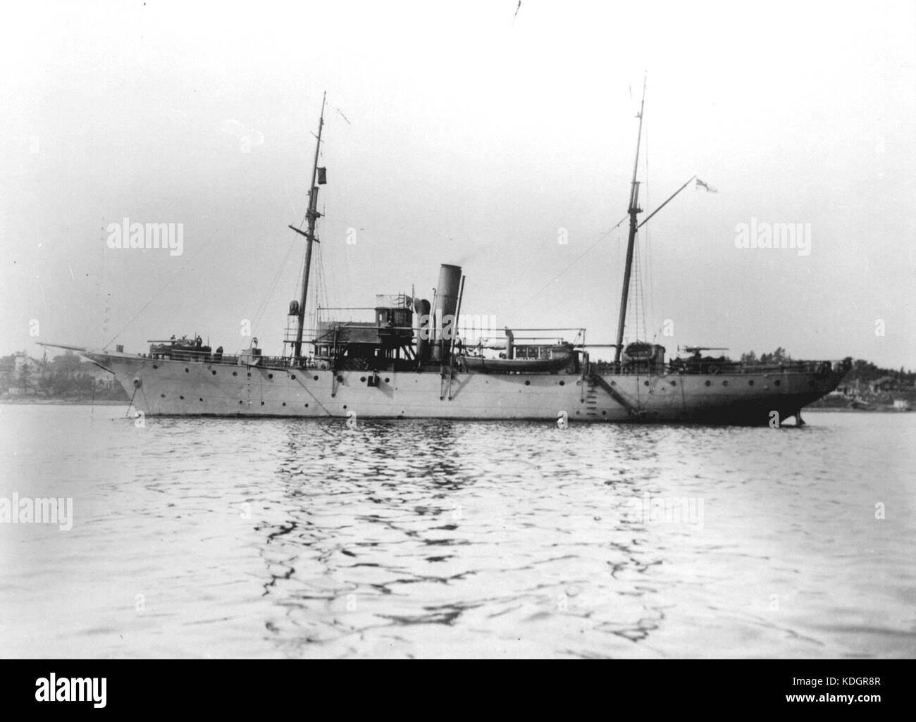 HMCS Stadacona was a Royal Canadian Navy base located in Halifax, Nova Scotia. It played a key role in Canadian naval operations and provided administrative and logistical support during various conflicts. Stock Photo