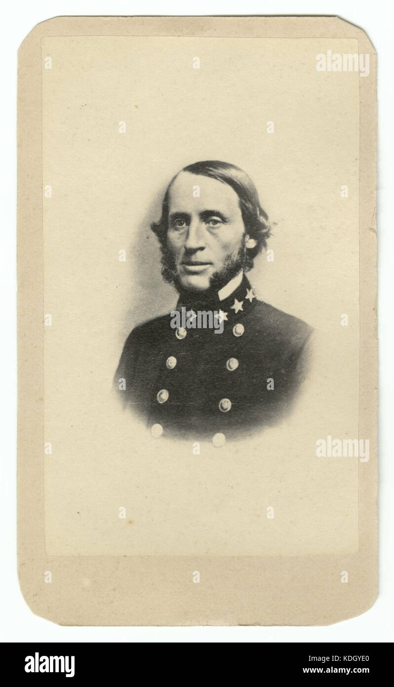 Portrait of Brigadier General Thomas Lanier Clingman Stock Photo