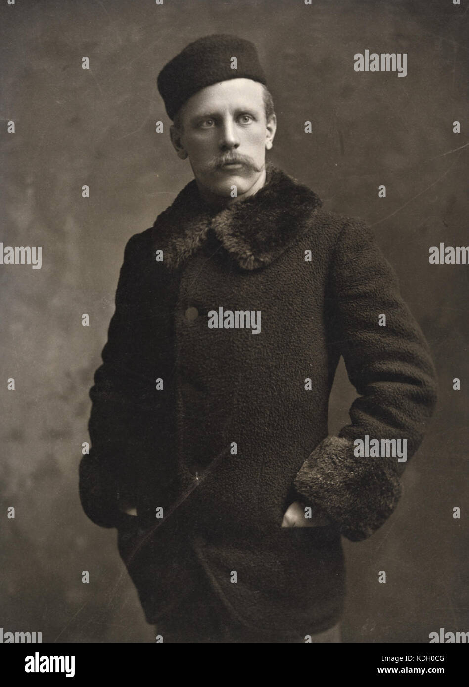 Nansen A portrait of Fridtjof Nansen, the famous Norwegian explorer and ...