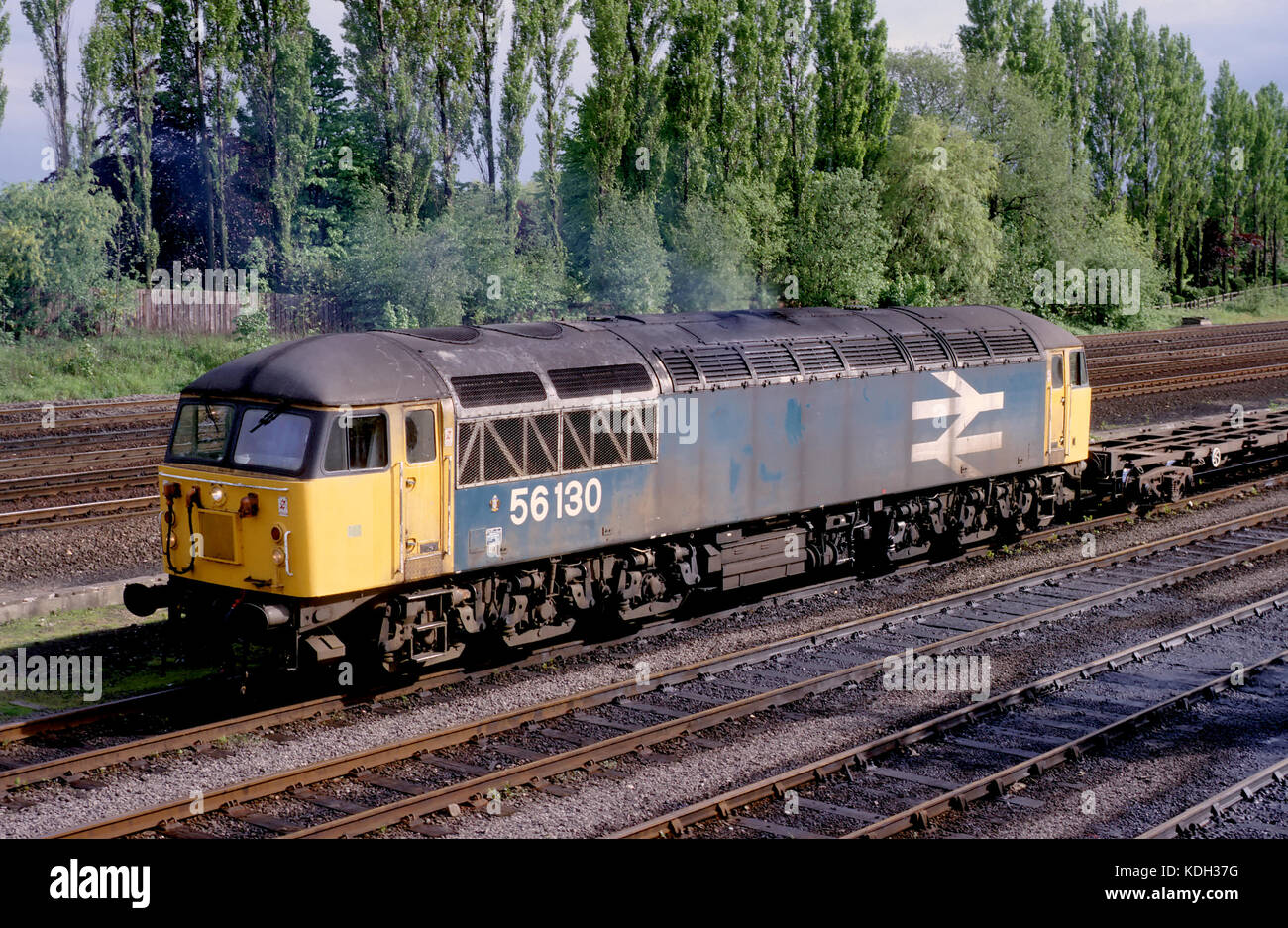 Class 56 locomotive on a freight train at York, England Stock Photo - Alamy