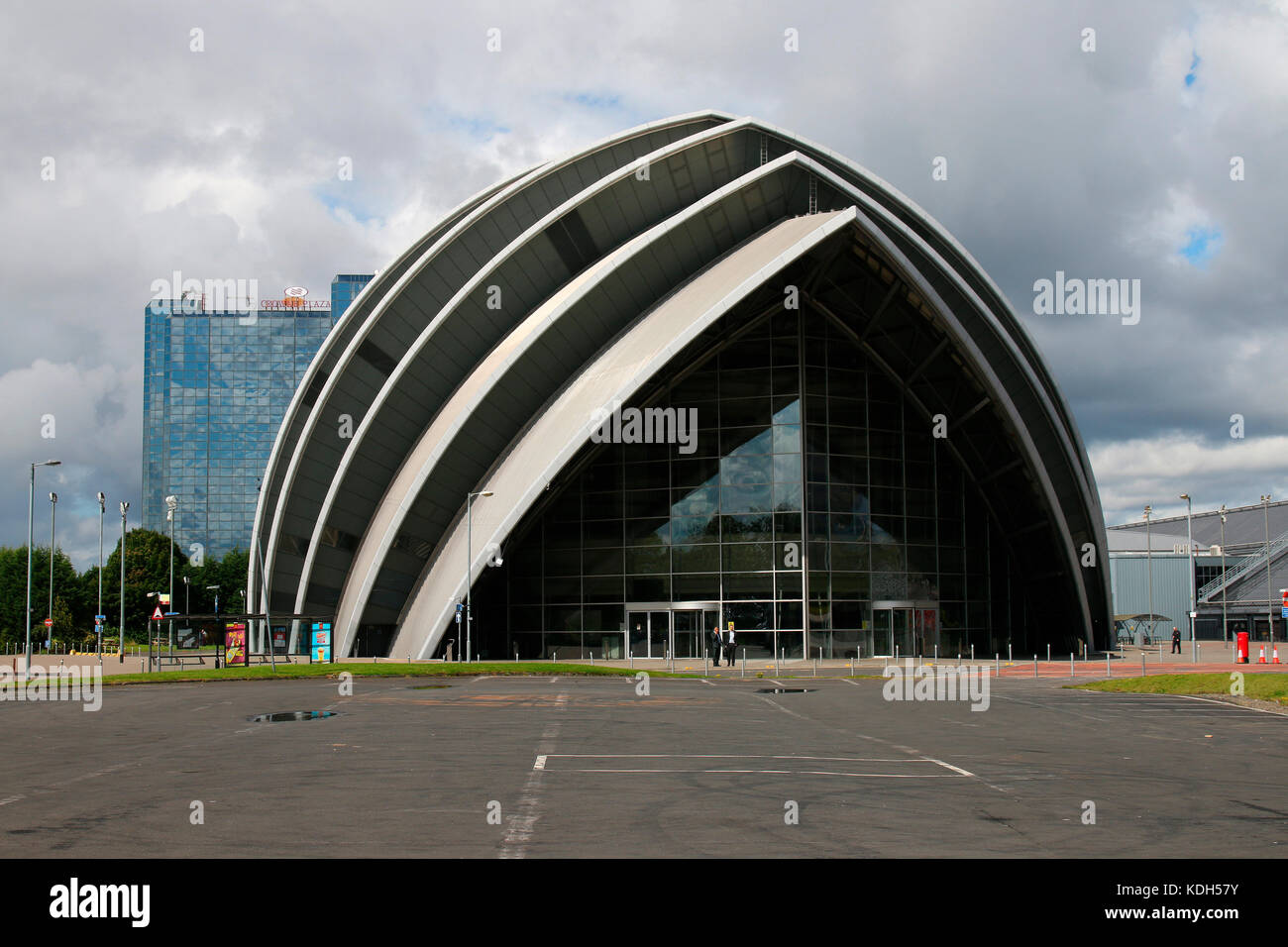 SECC Conference Center (Architekt: Sir Noprman Foster), Glasgow, Schottland/ Scotland. Stock Photo