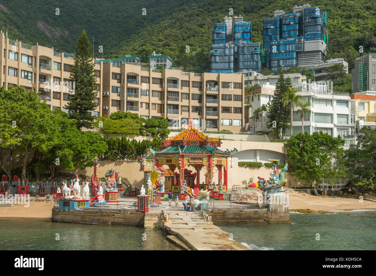 Temple in Repulse Bay, Hong Kong, China Stock Photo