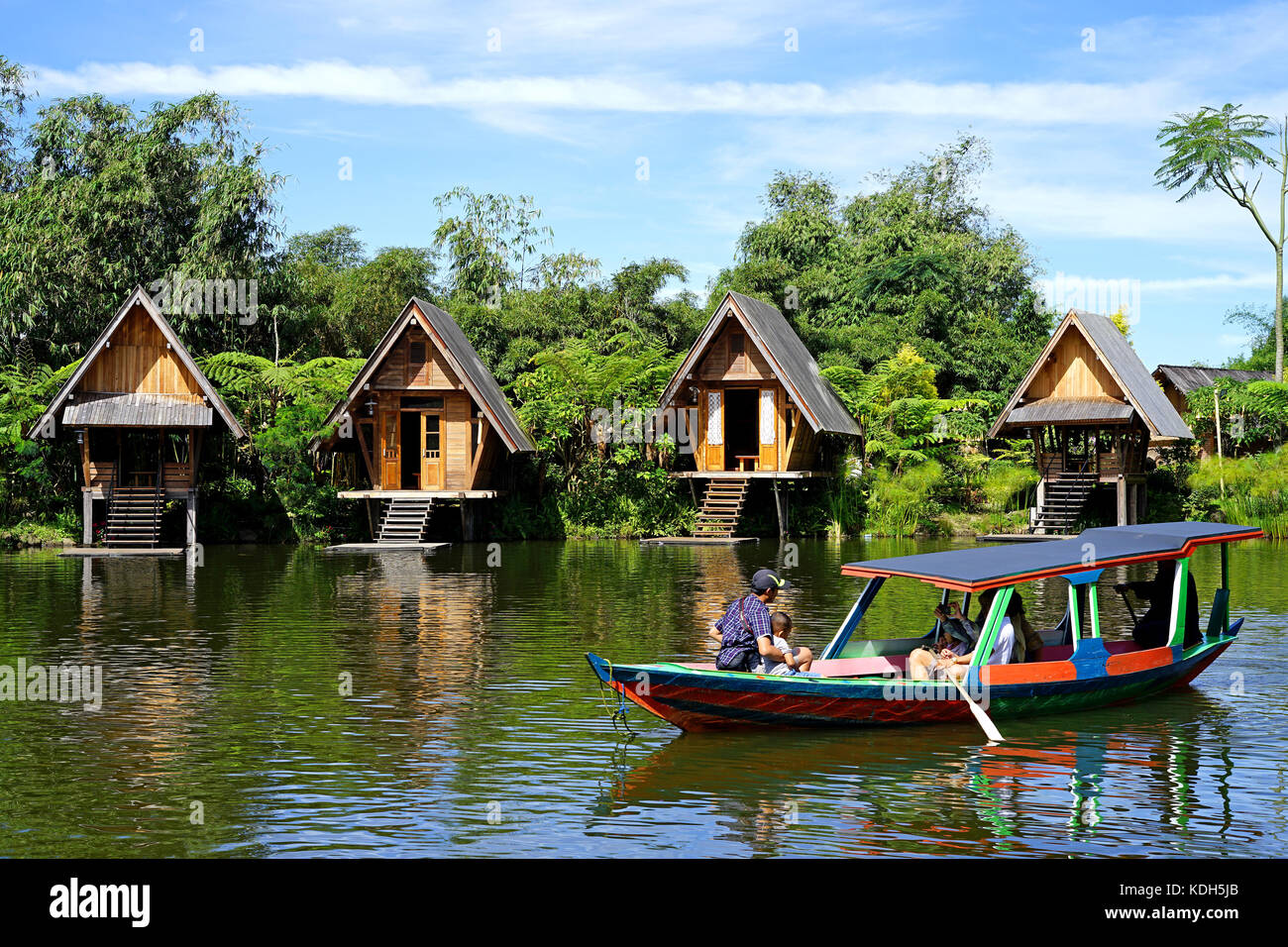 Dusun Bambu, Lembang, Bandung, West Java, Indonesia Stock Photo