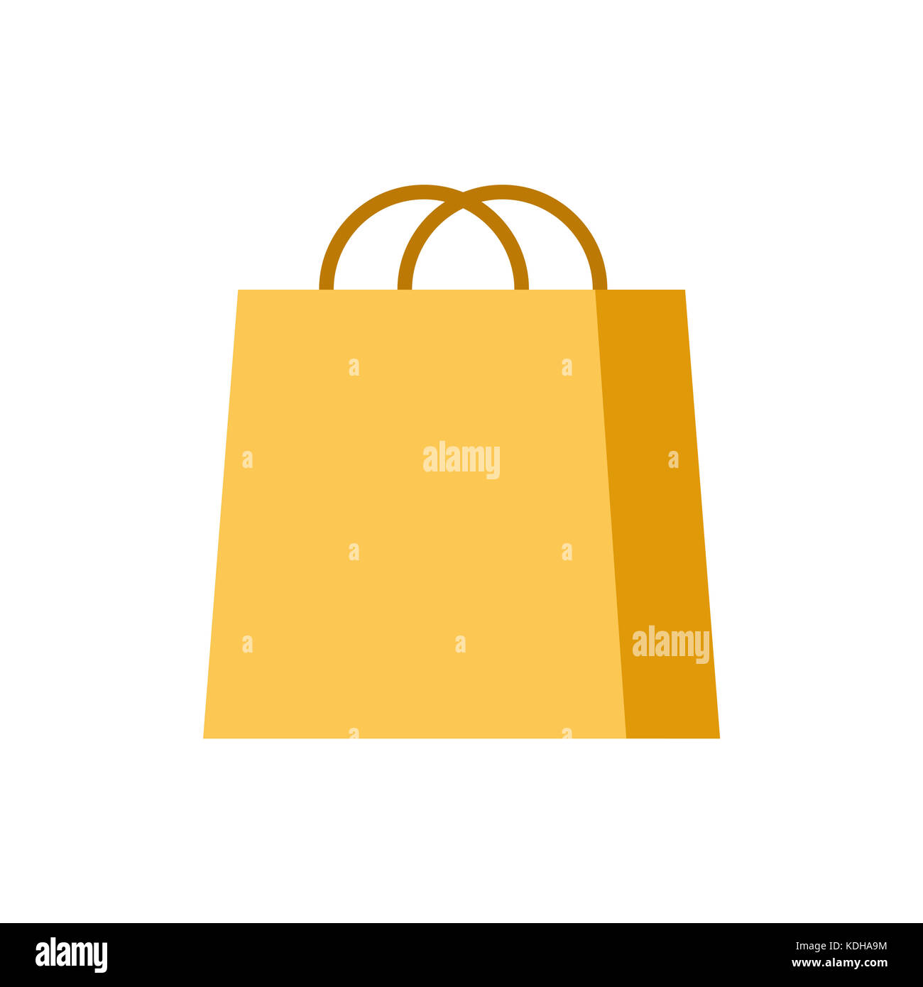 Shopping Bag Simple Graphic Stock Photo