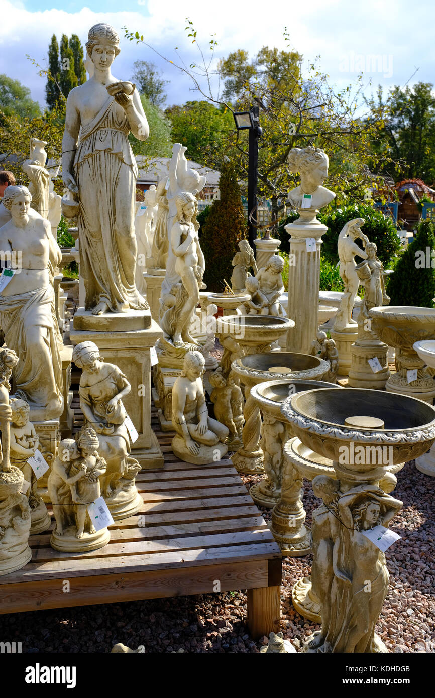 Stone garden statues garden ornament hires stock photography and