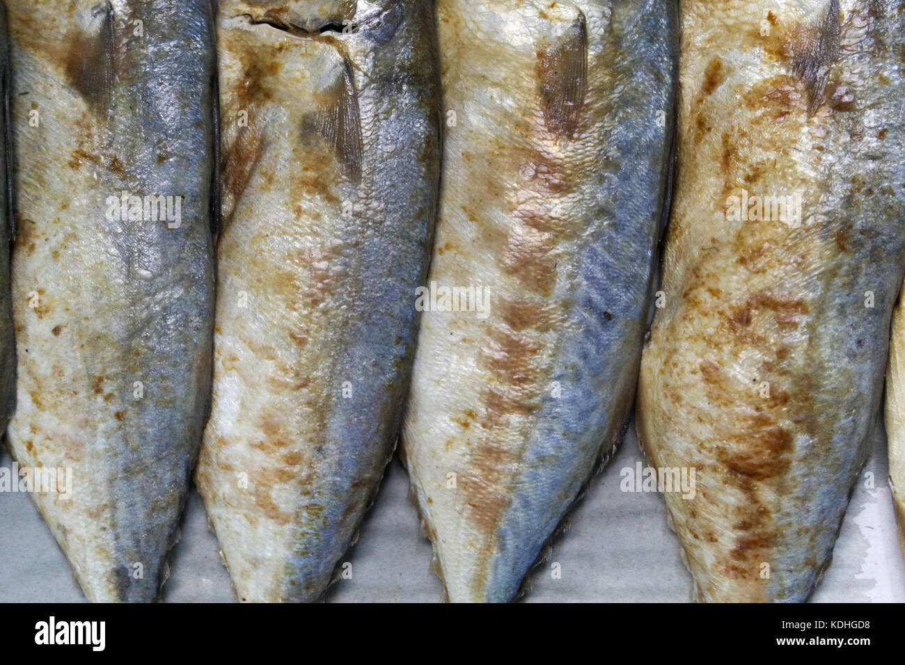 Thai mackerel fish background you can find it every morning market in  Thailand for buy so easy to eat cause Cheap and useful many protein Stock  Photo - Alamy