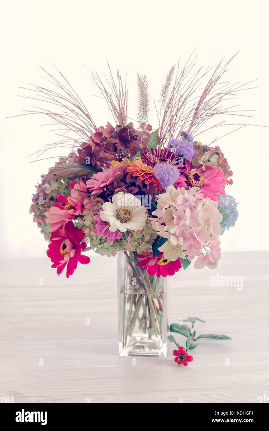 Autumn Bouquet Stock Photo