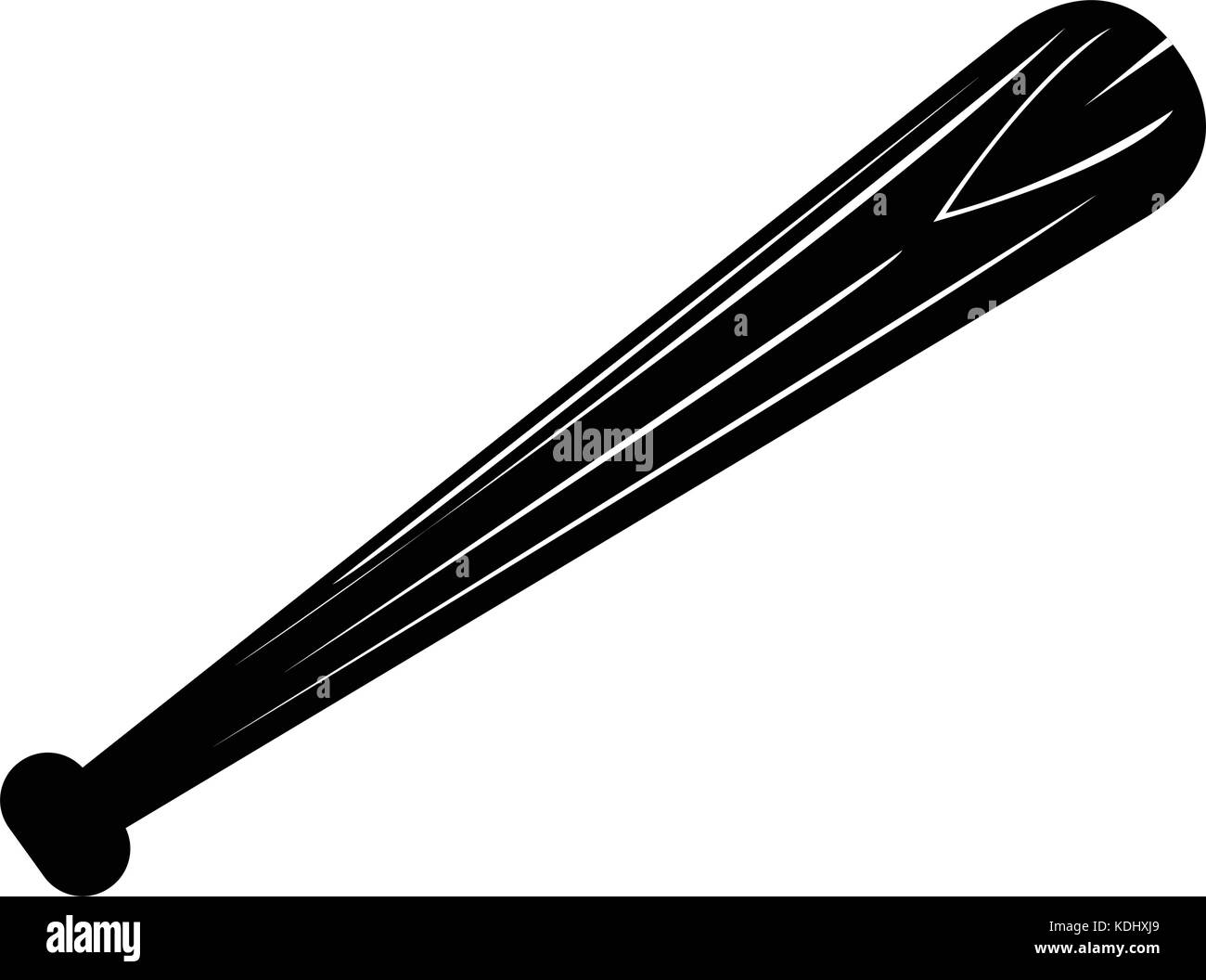 Isolated baseball bat Stock Vector Image & Art Alamy