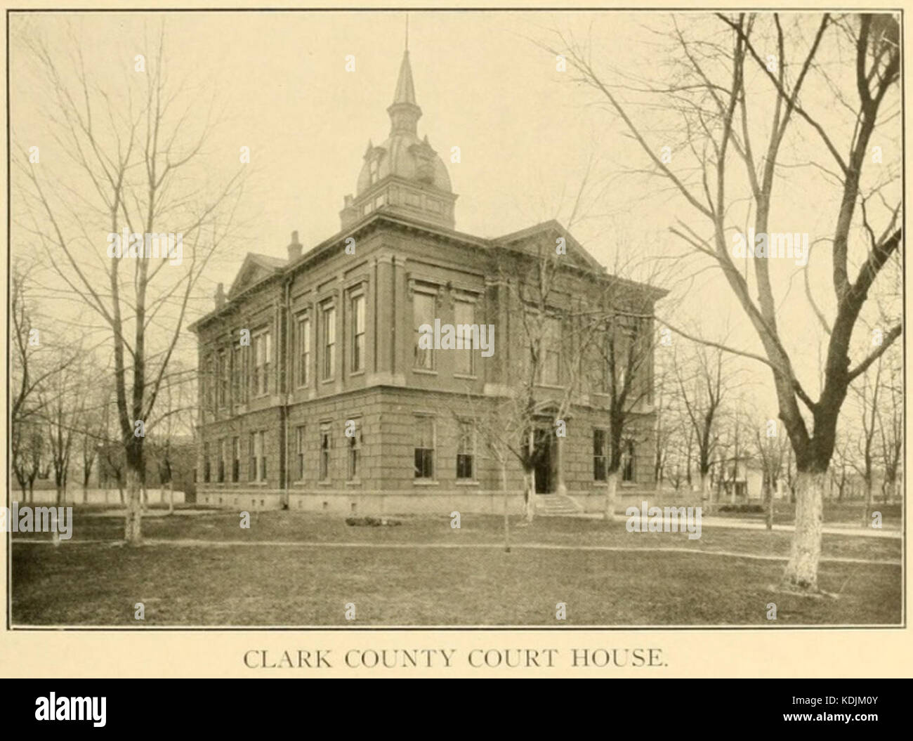 Old Clark County Indiana courthouse 1909 Stock Photo Alamy