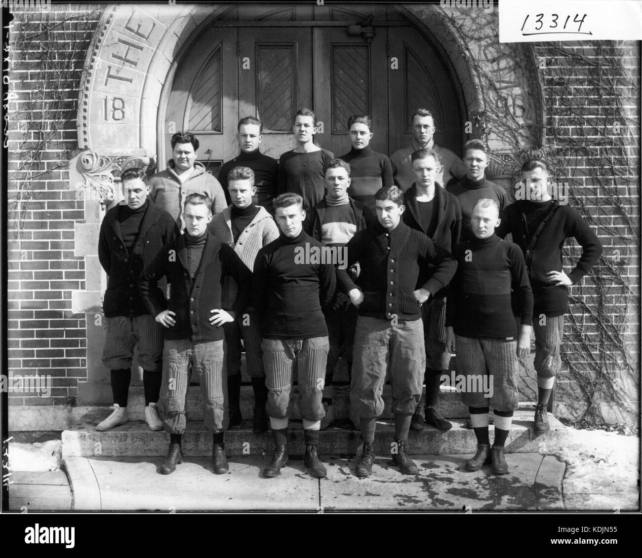 Miami University freshman football team 1914 (3191528872 Stock Photo