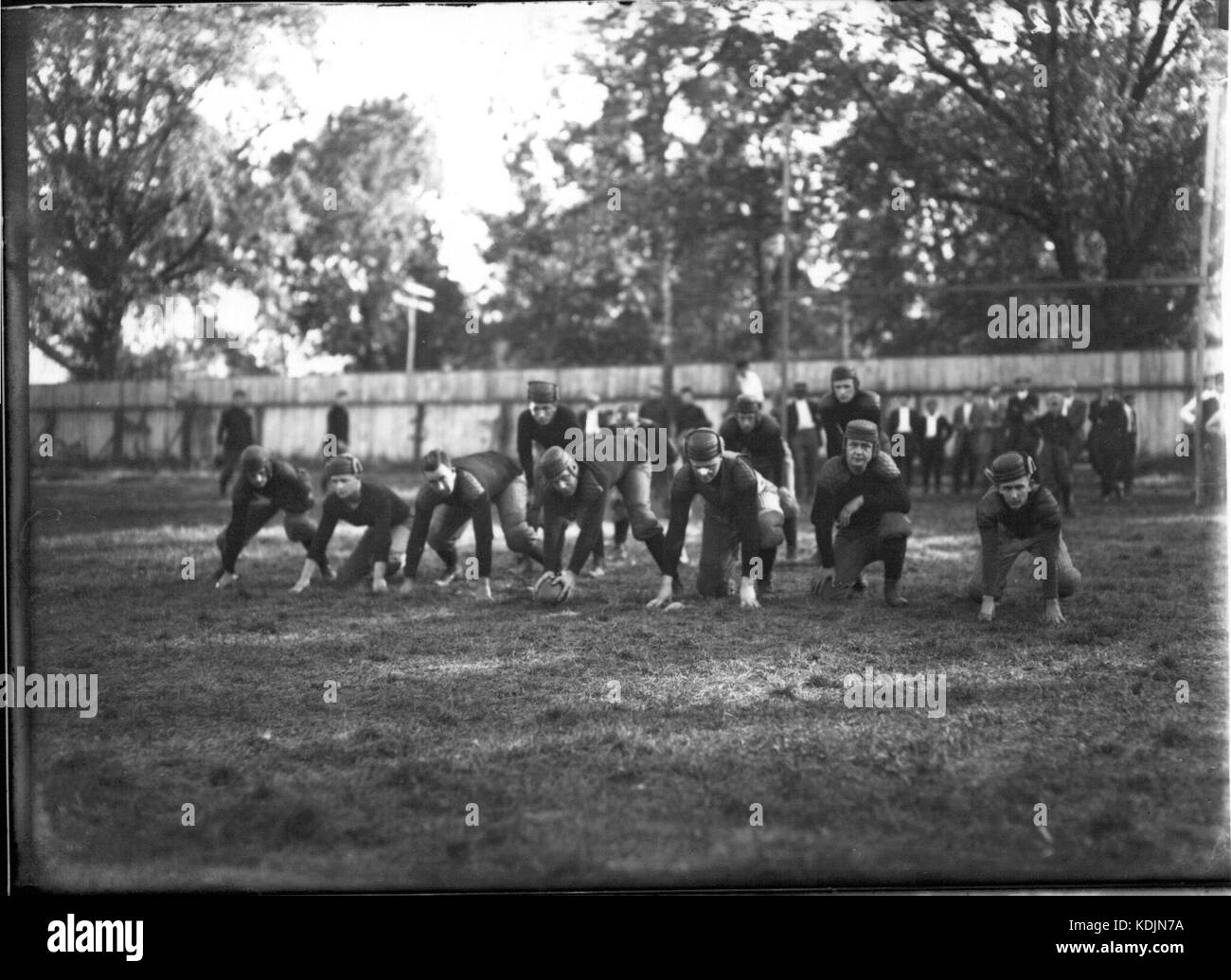 Miami University football team in formation 1910 (3190651035 Stock