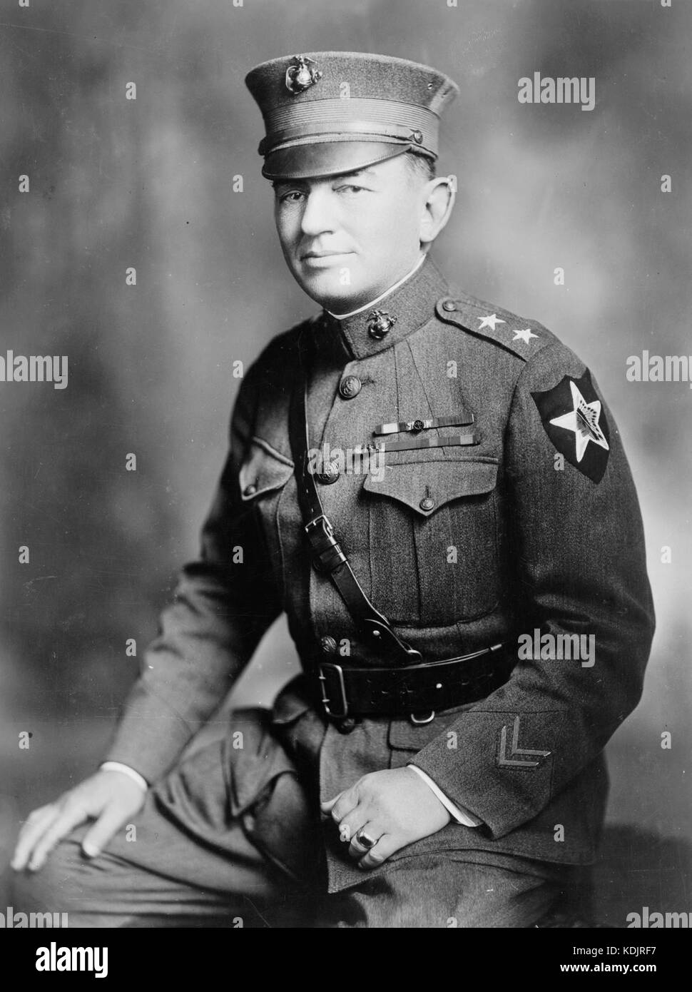 John A. Lejeune c1920 Stock Photo Alamy