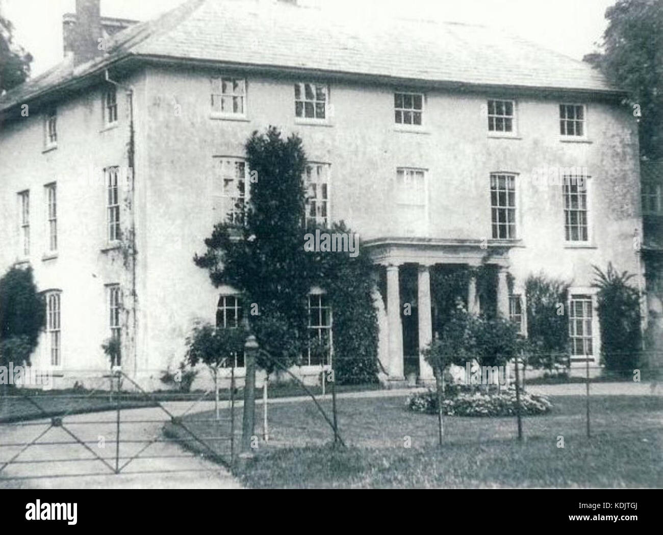 Llanrumney Hall in 1891 Stock Photo Alamy