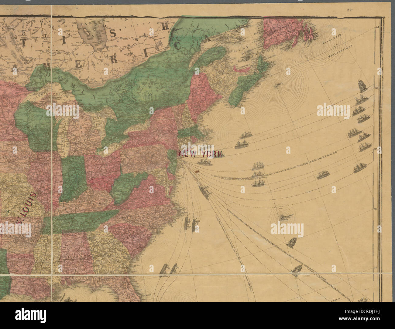 Lloyd 39 s topographical map of America - Lloyds Topographical Map Of America 1871 Nypl B20733340 5404020 KDJTHJ