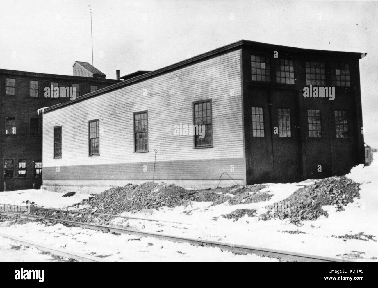 South Acton engine house, circa 1915 Stock Photo Alamy