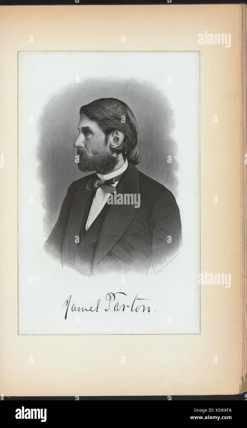James Parton (NYPL Hades 257412 EM15349 Stock Photo - Alamy