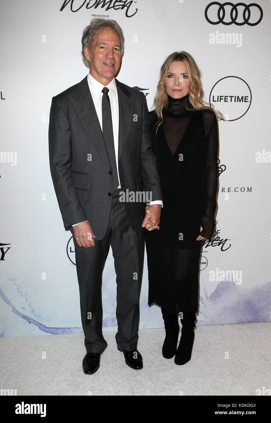 Beverly Hills, Ca. 13th Oct, 2017. David E. Kelley and Michelle