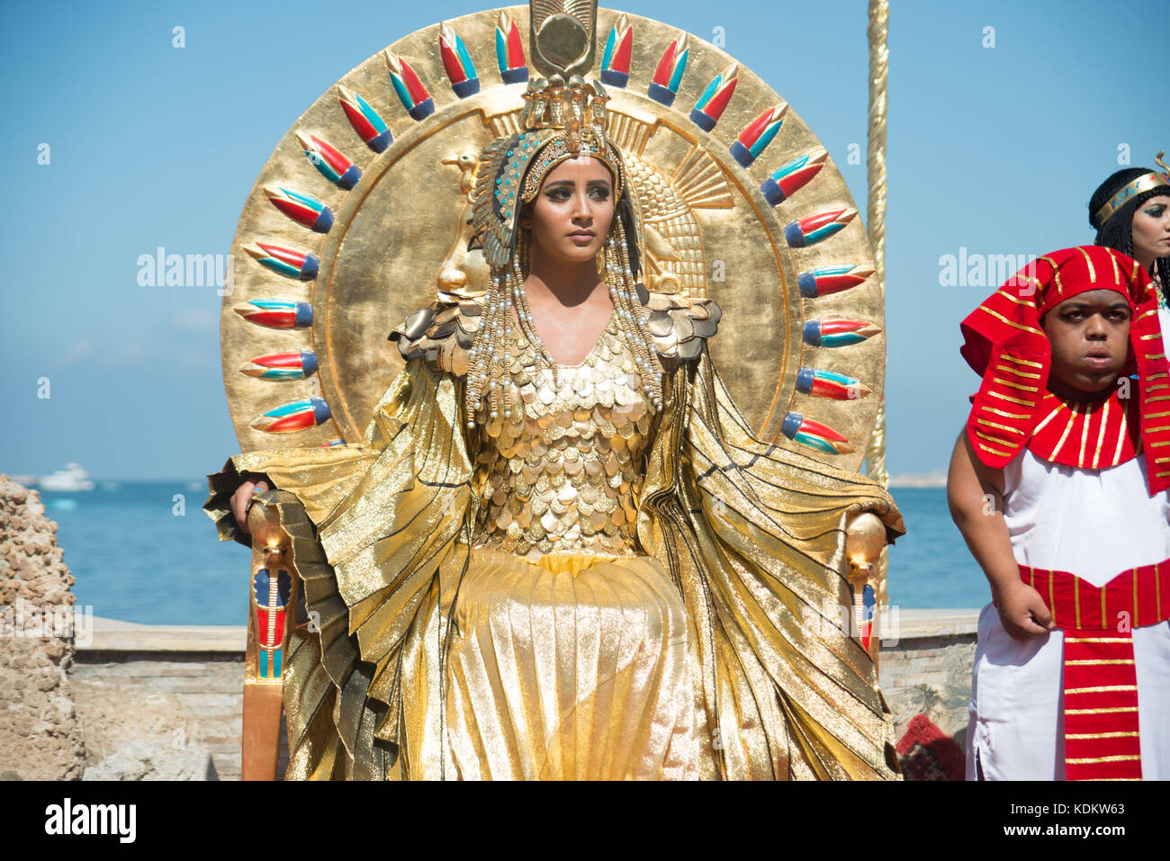 Alexandria, Egypt - 30 September 2017 - The inaugural festival in honor
