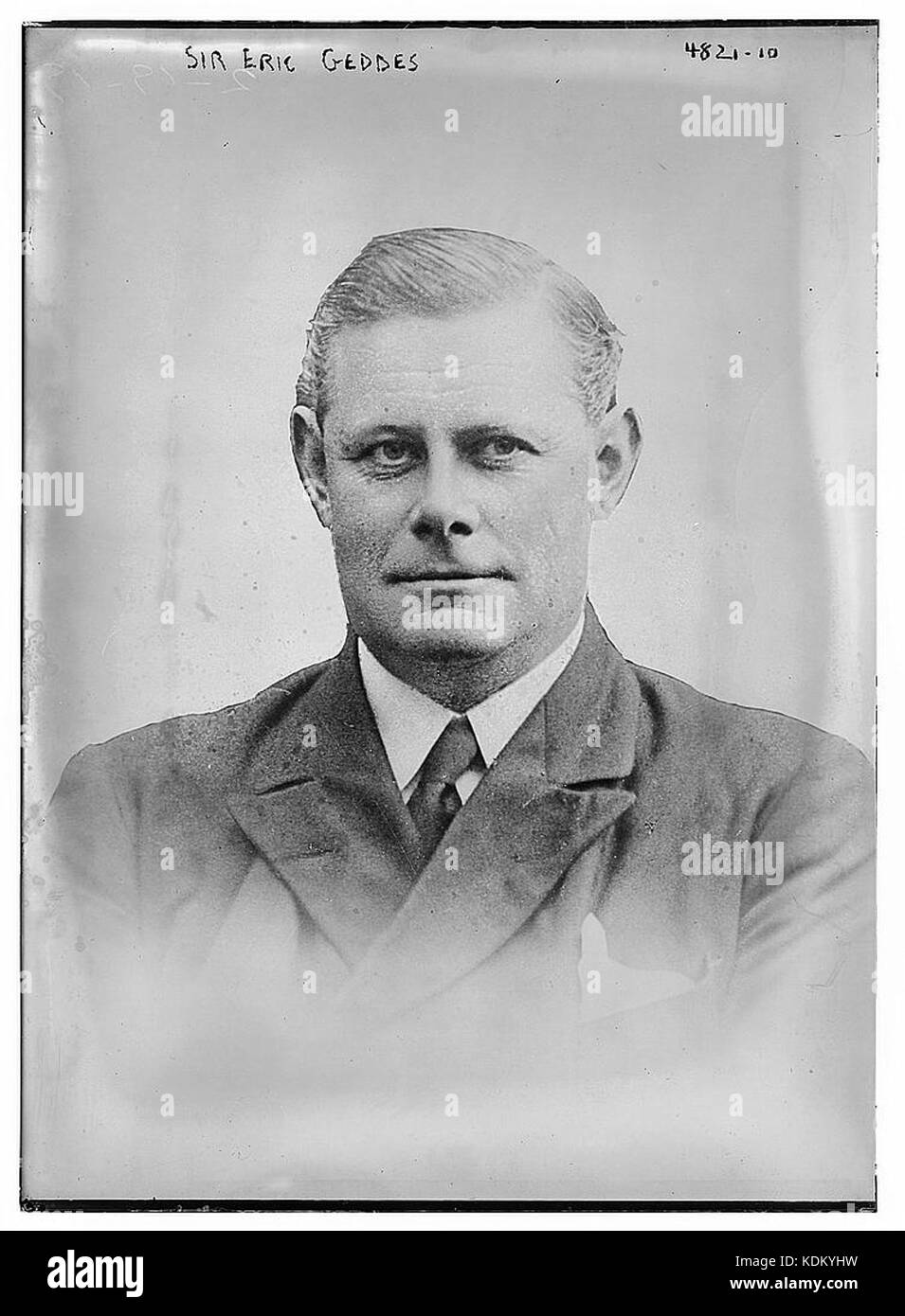 Sir Eric Campbell Geddes circa 1918 Stock Photo