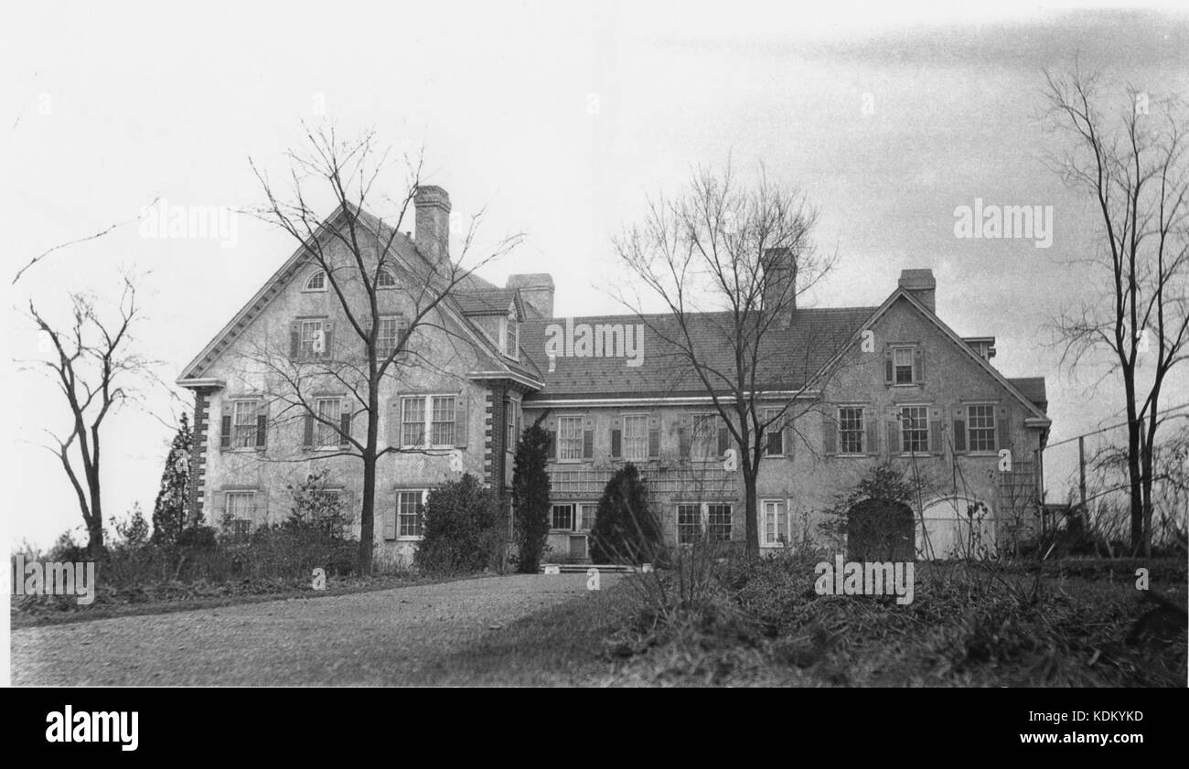 Big mansion house Black and White Stock Photos & Images - Alamy