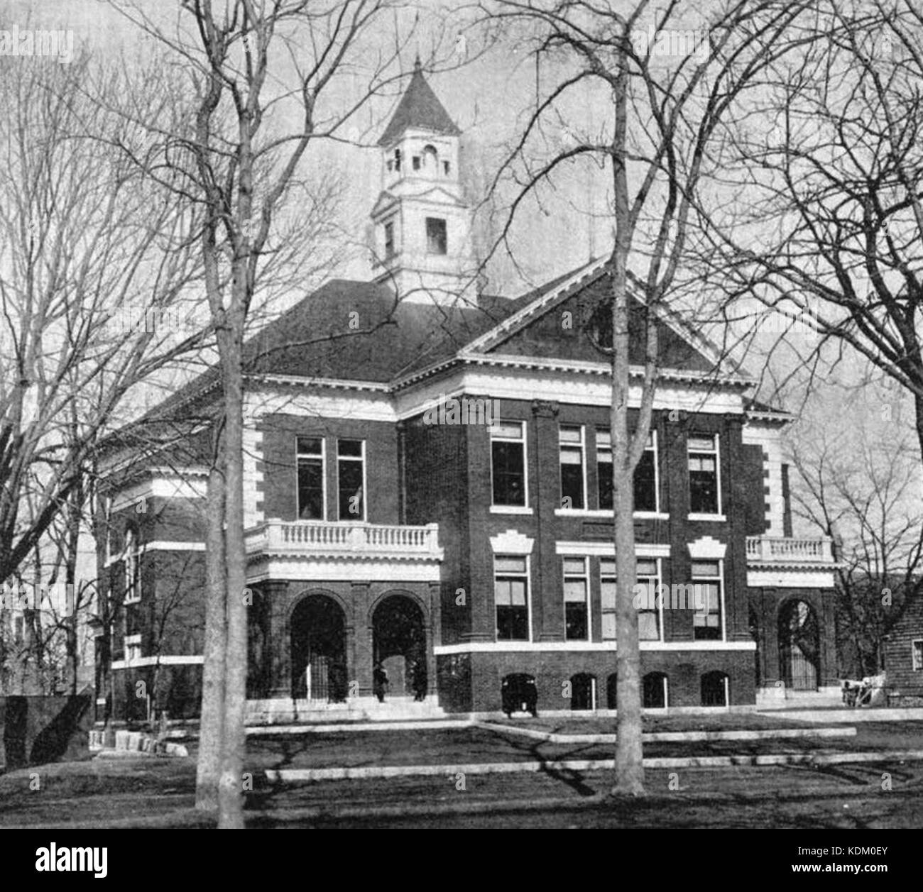 Oliver School, Bristol, RI Stock Photo Alamy