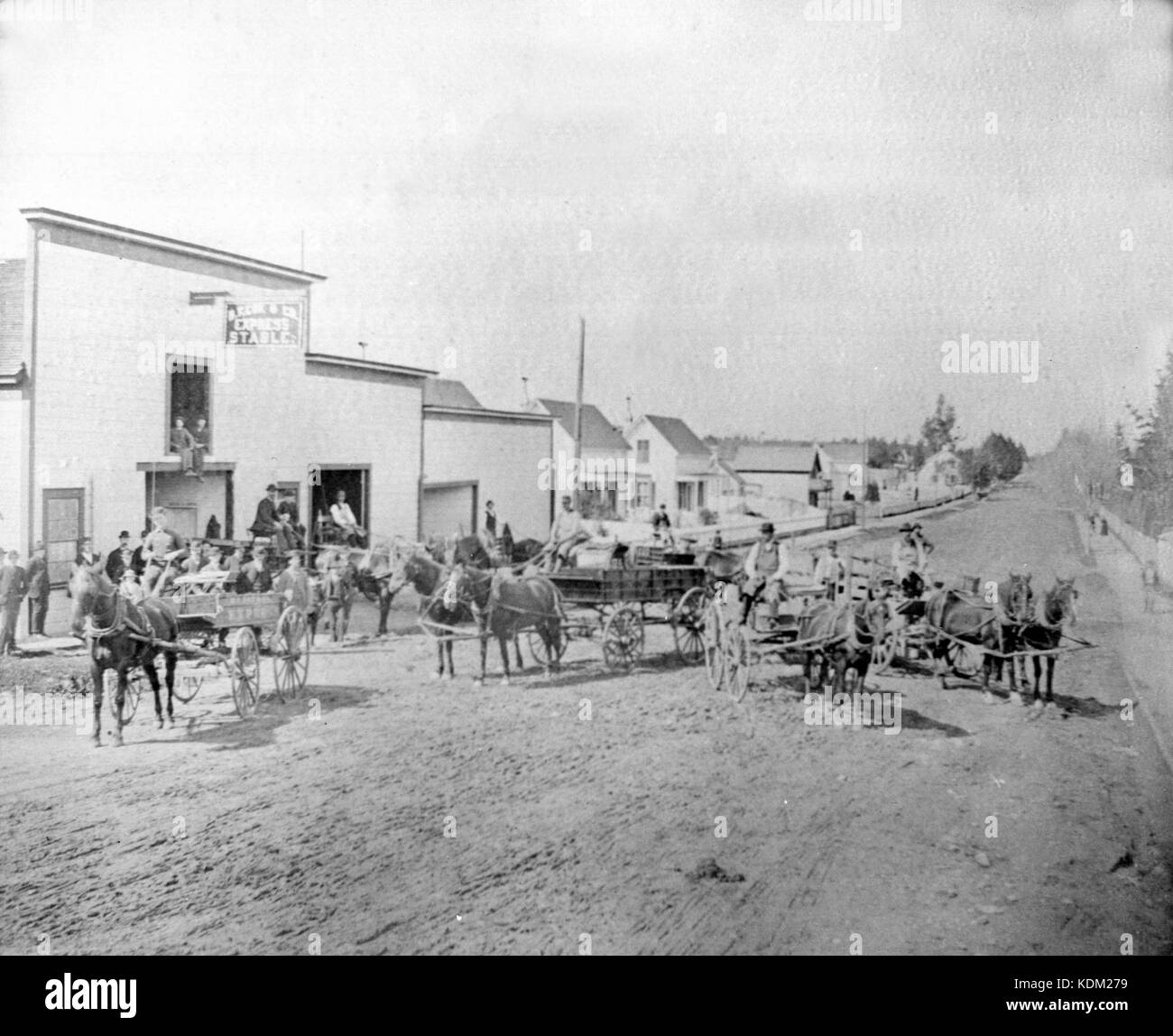 Petaluma, California (circa 1881 1890 Stock Photo Alamy