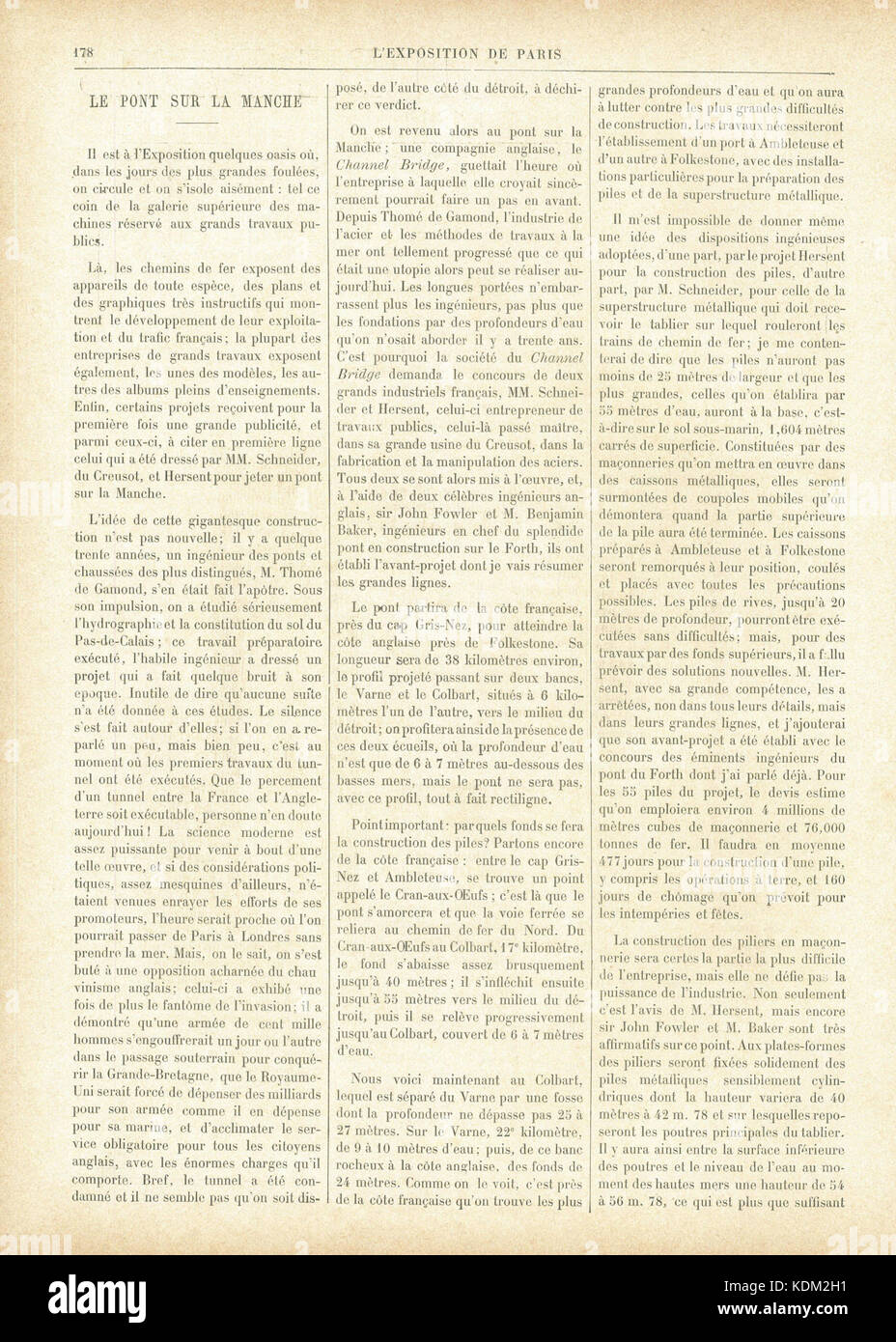 L'Exposition de Paris de 1889 No63 page 178 Stock Photo - Alamy