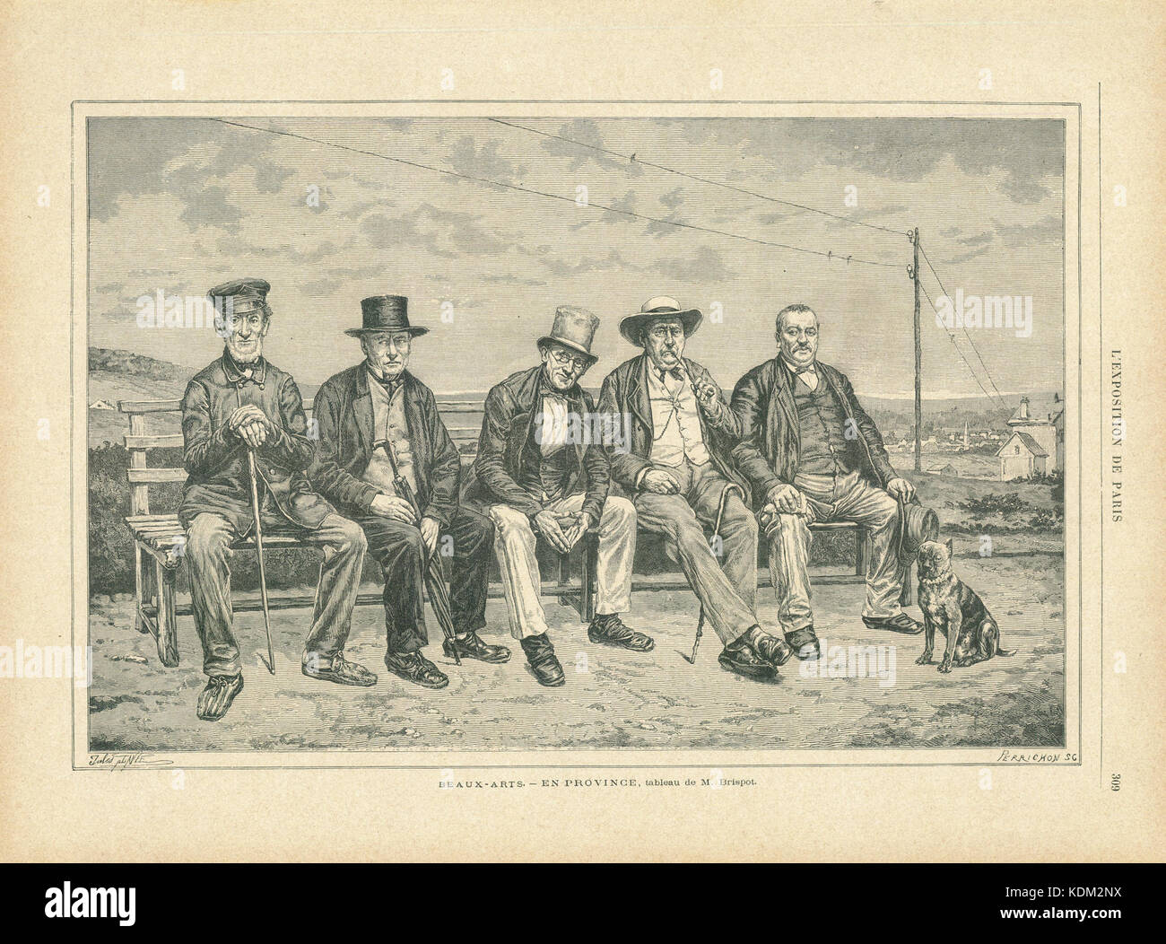 L'Exposition de Paris de 1889 No79 page 309 Stock Photo Alamy