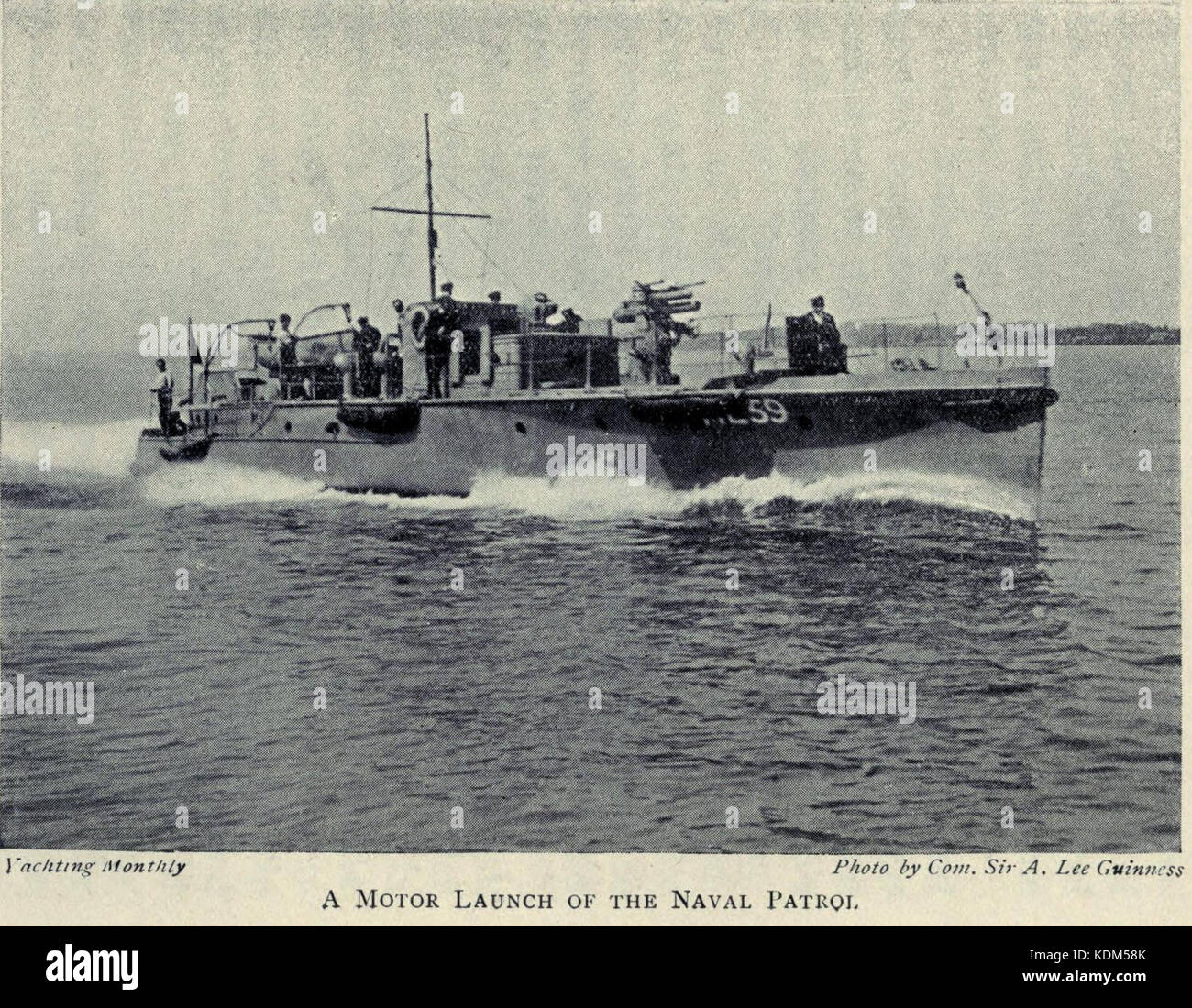 Motor Launch ML 59 Stock Photo Alamy