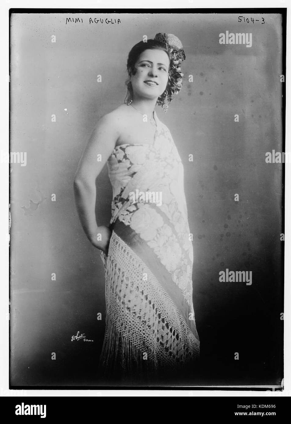 Mimi Aguglia in 1920 Stock Photo