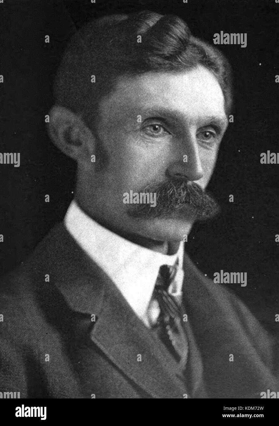 Portrait of Joseph A. Holmes Stock Photo Alamy