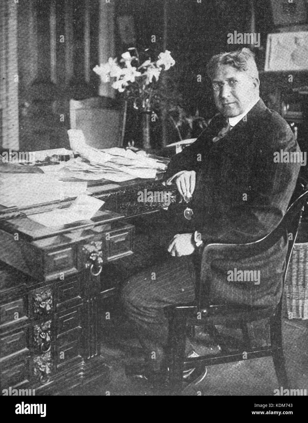 Photo of Lindley M. Garrison Stock Photo Alamy